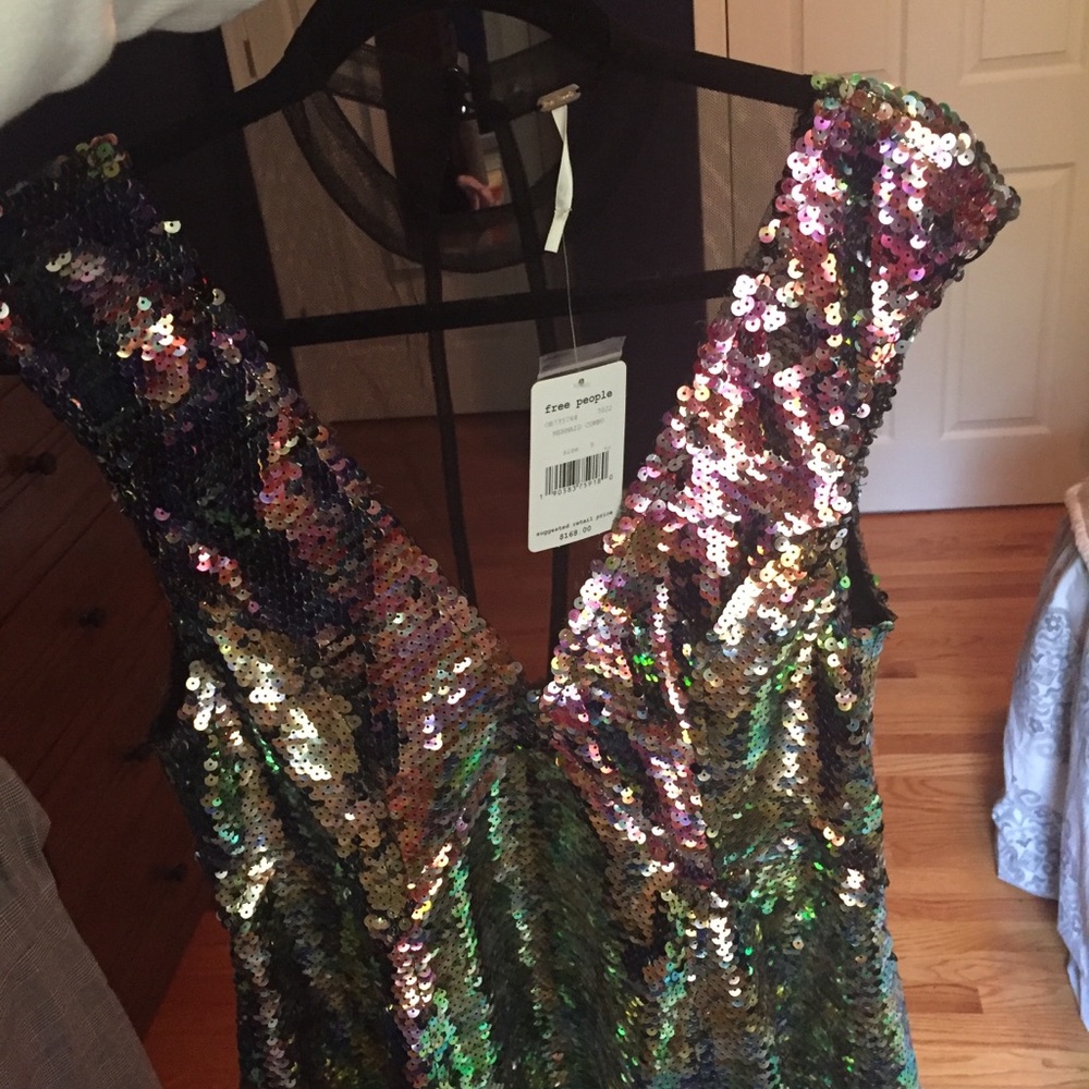 🌵NWT🌵Free People Dance ‘Til Dawn Mermaid Dress - Picture 11 of 14